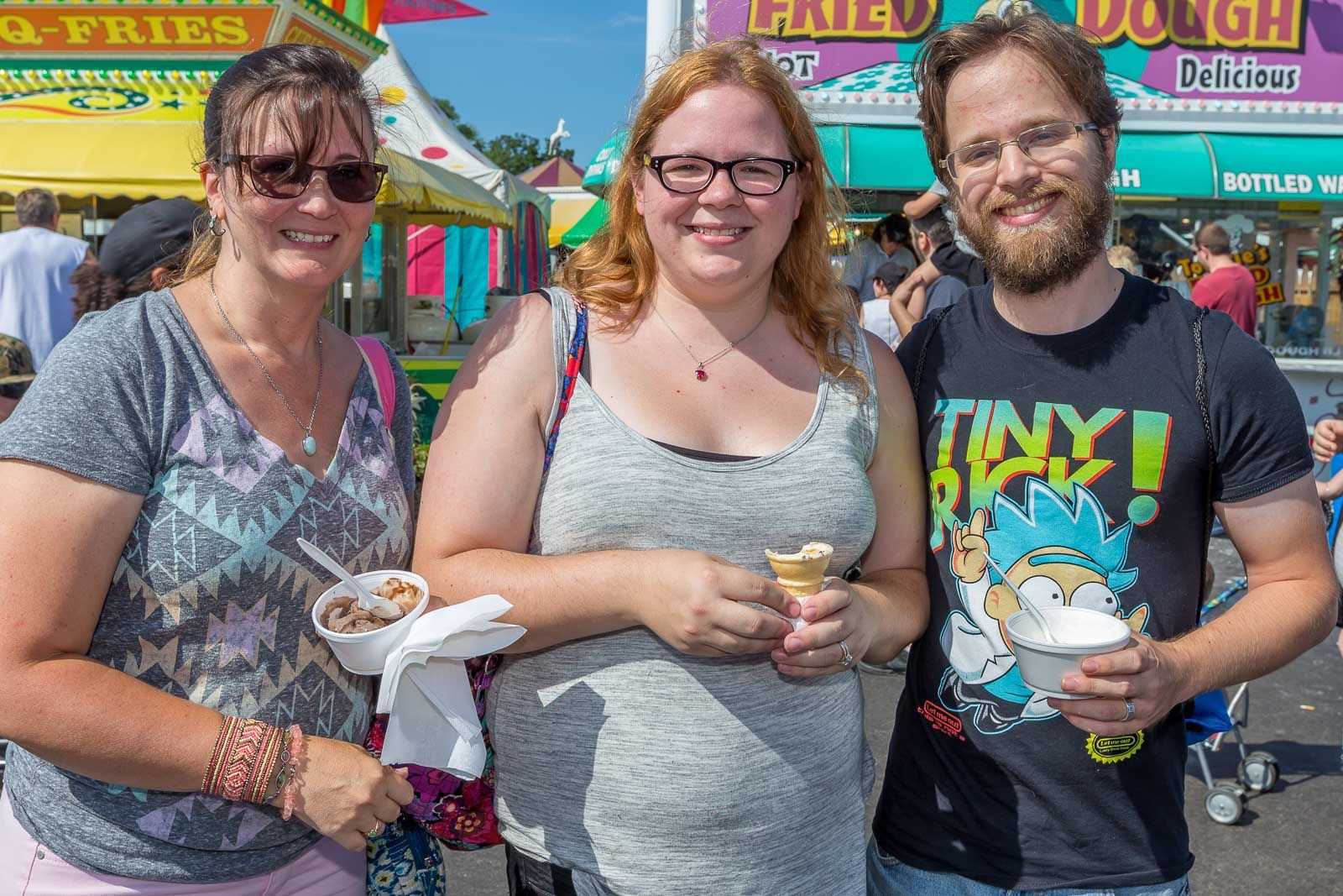 Smiles on Sunday at the Erie County Fair